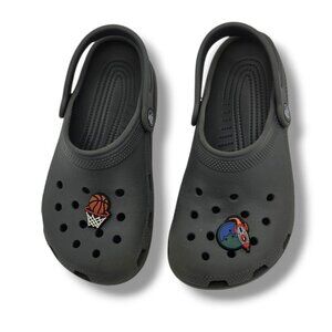 Crocs Classic Clog Youth 2 Slip On Gray